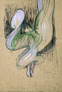 Studie für Loie Fuller (1862-1928) im Folies-Bergere
